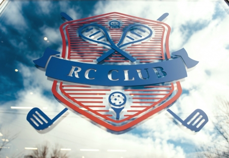 объемные буквы RC CLUB