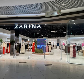 Оформление магазина ZARINA, Галерея Чижова, г. Воронеж