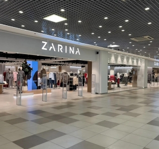 Оформление магазина ZARINA, г. Санкт-Петербург, ТРК Меркурий