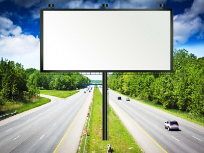 Рекламные конструкции на дорогах