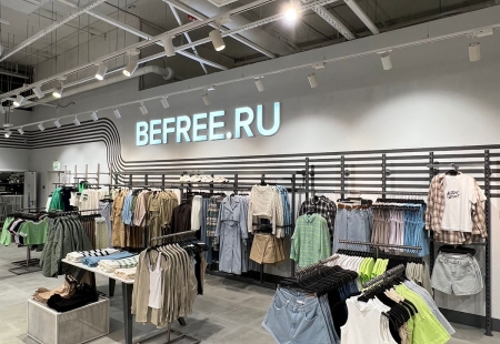 Оформление магазина BEFREE г. Барнаул